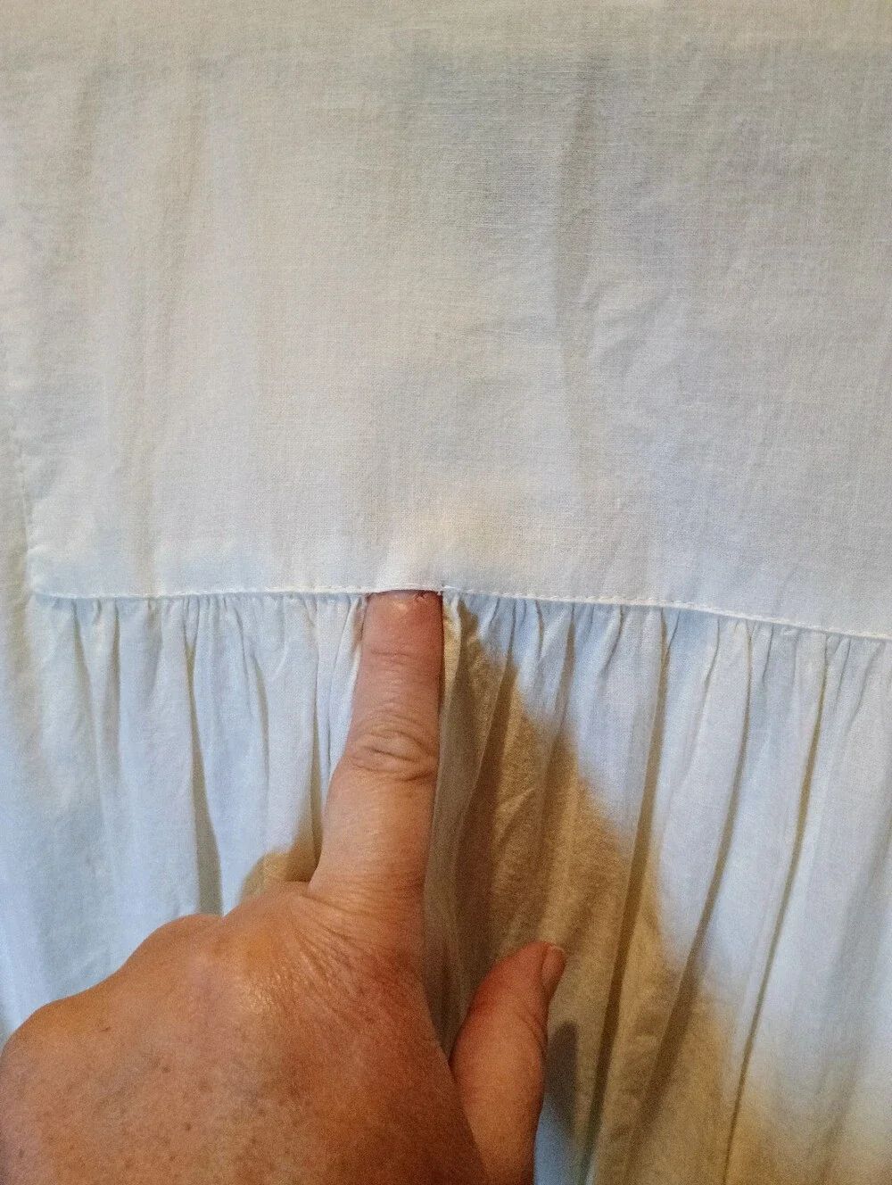 Vintage Cottage Core Victorian Classics by Nancy Charlot White Cotton Nightgown